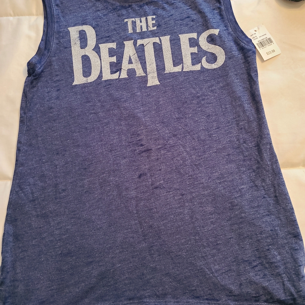 The Beatles Blue Tank Top